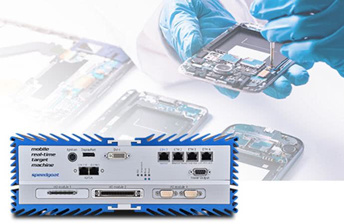 Mobile real-time target machine