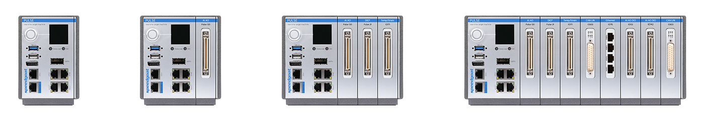 Front I/O access, six I/O slots