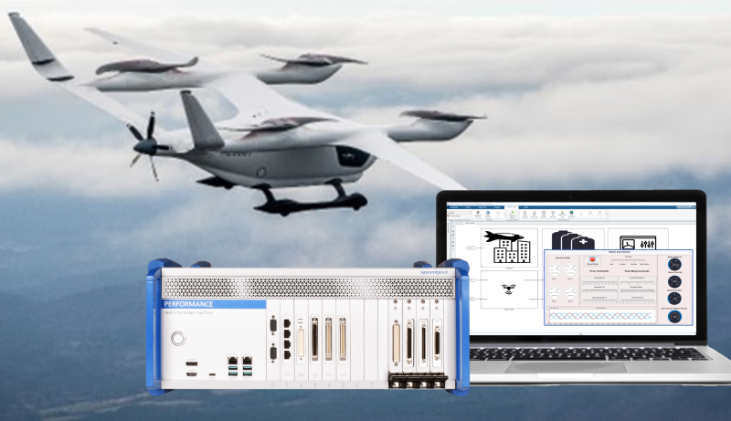 eVTOL Powertrain ECU HIL Testing